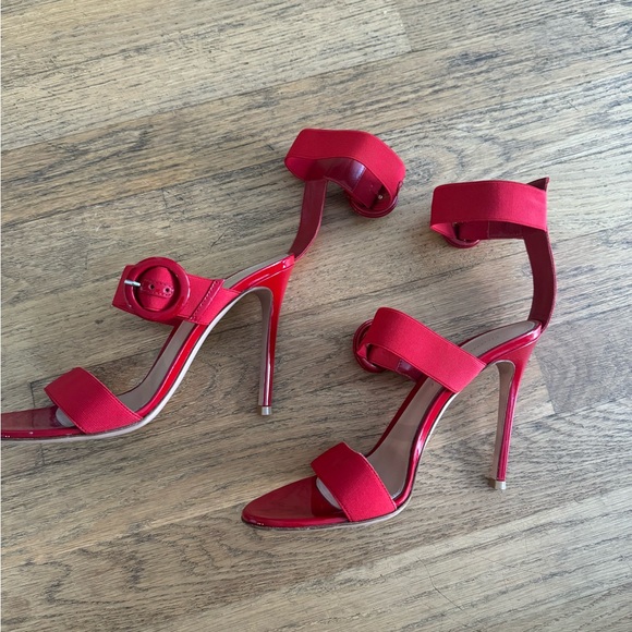 Gianvito Rossi red strappy heels - Picture 6 of 6